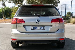 2015 Volkswagen Golf AU MY15 90 TSI Comfortline Silver, Chrome 7 Speed Auto Direct Shift Wagon