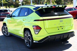 2023 Hyundai Kona SX2.V1 MY24 Premium AWD N Line Yellow 8 Speed Sports Automatic Wagon.