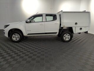 2017 Holden Colorado RG MY18 LS Crew Cab 4x2 White 6 speed Automatic Cab Chassis