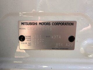 2021 Mitsubishi ASX ES White Constant Variable Wagon