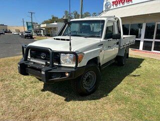 2017 Toyota Landcruiser LC70 VDJ79R MY17 Workmate (4x4) 5 Speed Manual Cab Chassis.