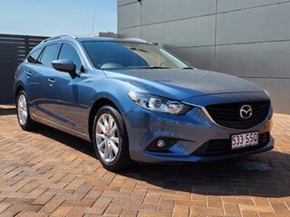 2012 Mazda 6 GH1052 MY12 Touring Blue 5 Speed Sports Automatic Wagon