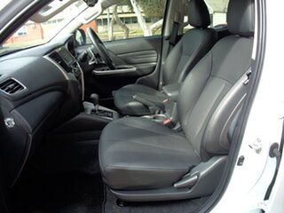 2022 Mitsubishi Triton MR MY23 GSR Double Cab X8w-White/black 6 Speed Sports Automatic Utility