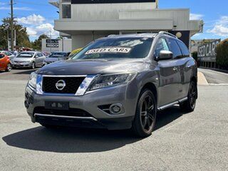 2016 Nissan Pathfinder R52 MY15 ST (4x2) Grey Continuous Variable Wagon.