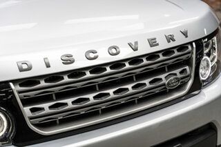 2016 Land Rover Discovery Series 4 L319 MY16.5 TDV6 Rhodium Silver 8 Speed Sports Automatic Wagon