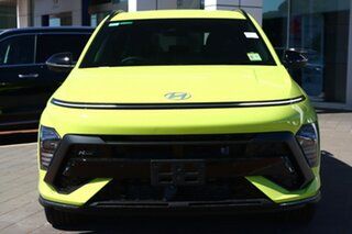 2023 Hyundai Kona SX2.V1 MY24 Premium AWD N Line Yellow 8 Speed Sports Automatic Wagon