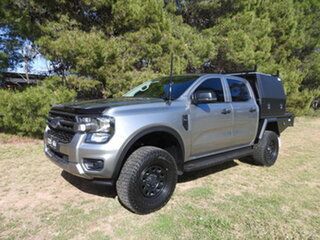 2022 Ford Ranger PY 2022MY XL Silver 10 Speed Automatic Double Cab Chassis
