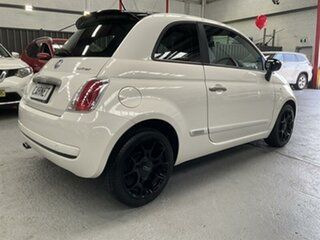 2013 Fiat 500 Twin Air Plus White 5 Speed Manual Hatchback