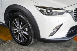 2017 Mazda CX-3 DK4WSA Akari SKYACTIV-Drive i-ACTIV AWD White 6 Speed Sports Automatic Wagon.