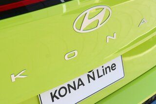 2023 Hyundai Kona SX2.V1 MY24 Premium 2WD N Line Atlas White 1 Speed Automatic Wagon