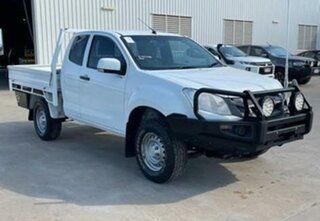 2016 Isuzu D-MAX TF MY15.5 SX (4x4) White 5 Speed Automatic Space Cab Chassis.