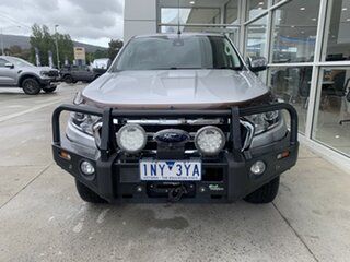 2018 Ford Ranger PX MkII 2018.00MY XLT Double Cab Silver, Chrome 6 Speed Sports Automatic Utility