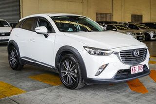 2017 Mazda CX-3 DK4WSA Akari SKYACTIV-Drive i-ACTIV AWD White 6 Speed Sports Automatic Wagon.