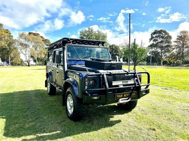 Used Land Rover Defender 110 TD5 Extreme (4x4) Ferntree Gully, 2003 Land Rover Defender 110 TD5 Extreme (4x4) Blue 5 Speed Manual Wagon