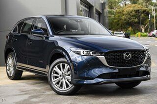 2023 Mazda CX-5 KF4WLA G25 SKYACTIV-Drive i-ACTIV AWD Akera Blue 6 Speed Sports Automatic Wagon