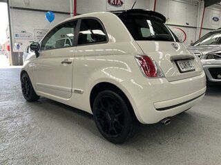 2013 Fiat 500 Twin Air Plus White 5 Speed Manual Hatchback.