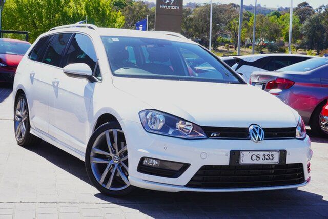 Used Volkswagen Golf VII MY16 110TSI DSG Highline Phillip, 2016 Volkswagen Golf VII MY16 110TSI DSG Highline Pure White 7 Speed Sports Automatic Dual Clutch