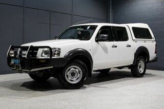 2007 Ford Ranger PJ XL (4x4) White 5 Speed Automatic Dual Cab Pick-up