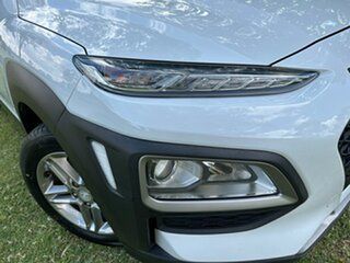 2018 Hyundai Kona OS.2 MY19 Active D-CT AWD White 7 Speed Sports Automatic Dual Clutch Wagon.