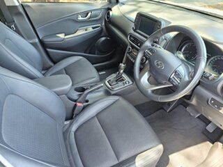 2017 Hyundai Kona OS MY18 Elite D-CT AWD White 7 Speed Sports Automatic Dual Clutch Wagon