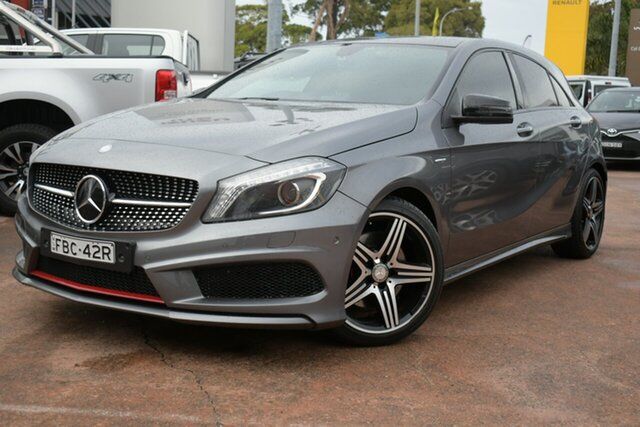 Used Mercedes-Benz A250 176 MY15 Sport Brookvale, 2015 Mercedes-Benz A250 176 MY15 Sport Grey 7 Speed Automatic Hatchback