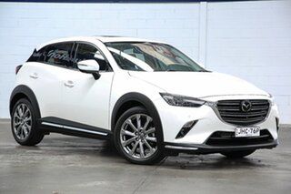 2018 Mazda CX-3 DK2W7A Akari SKYACTIV-Drive White 6 Speed Sports Automatic Wagon.