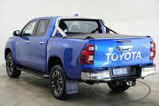 2022 Toyota Hilux GUN126R SR5 Double Cab Blue 6 Speed Sports Automatic Cab Chassis.