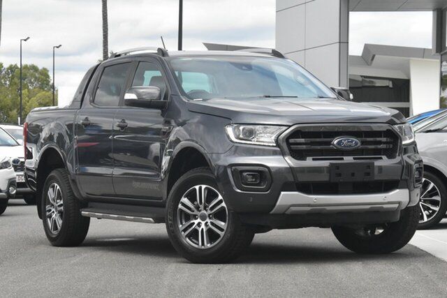 Used Ford Ranger PX MkIII 2021.25MY Wildtrak North Lakes, 2021 Ford Ranger PX MkIII 2021.25MY Wildtrak Grey 10 Speed Sports Automatic Double Cab Pick Up