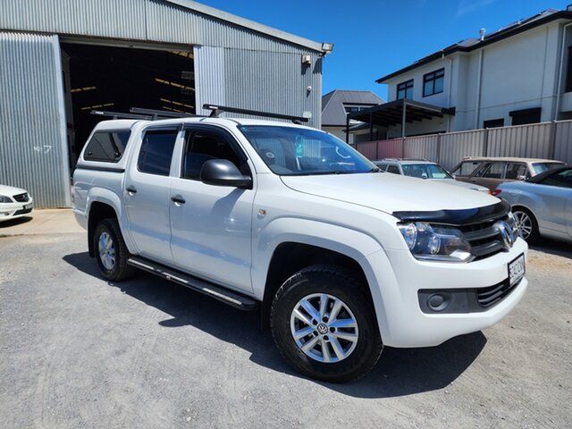 Used Volkswagen Amarok 2H MY15 TDI420 Core Edition (4x4) Allenby Gardens, 2015 Volkswagen Amarok 2H MY15 TDI420 Core Edition (4x4) White 8 Speed Automatic Dual Cab Utility
