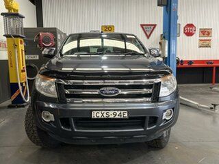 2014 Ford Ranger PX XLT 3.2 (4x4) Grey 6 Speed Automatic Double Cab Pick Up