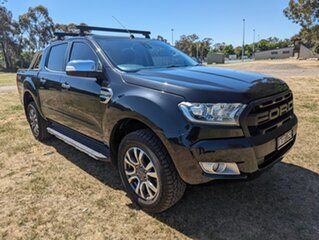 2015 Ford Ranger PX MkII XLT Double Cab Black Mica 6 Speed Sports Automatic Utility
