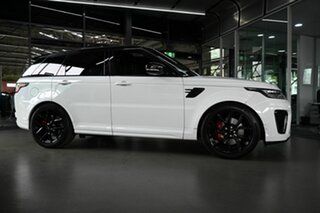 2018 Land Rover Range Rover Sport L494 19MY SVR White 8 Speed Sports Automatic Wagon