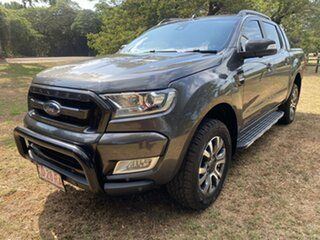 2018 Ford Ranger PX MkII 2018.00MY Wildtrak Double Cab Grey 6 Speed Automatic Dual Cab Pick-up.