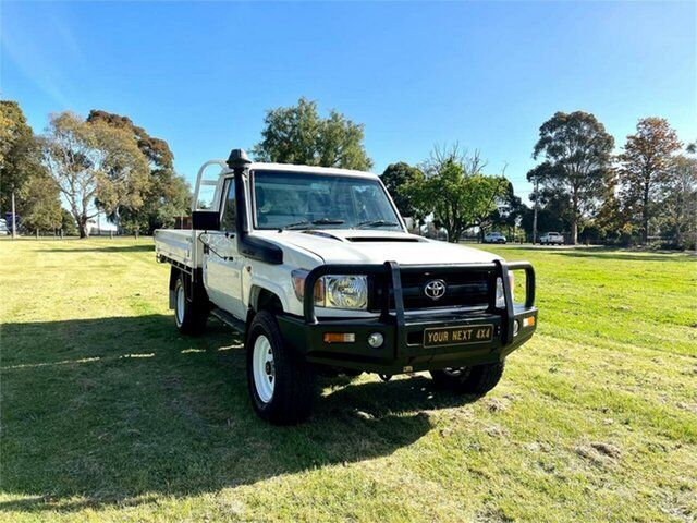 Used Toyota Landcruiser VDJ79R Workmate (4x4) Ferntree Gully, 2007 Toyota Landcruiser VDJ79R Workmate (4x4) White 5 Speed Manual Cab Chassis