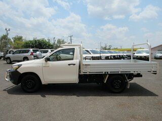 2018 Toyota Hilux TGN121R Workmate White 6 Speed Sports Automatic Single Cab