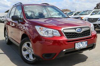 2014 Subaru Forester S4 MY14 2.0i AWD Red 6 Speed Manual Wagon.