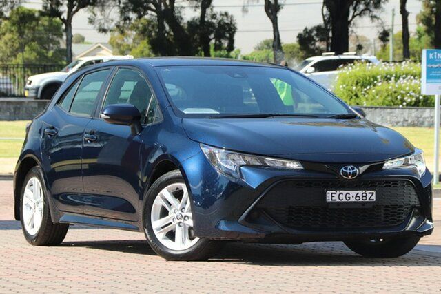 Pre-Owned Toyota Corolla Mzea12R Ascent Sport Warwick Farm, 2019 Toyota Corolla Mzea12R Ascent Sport Aqua 10 Speed Constant Variable Hatchback