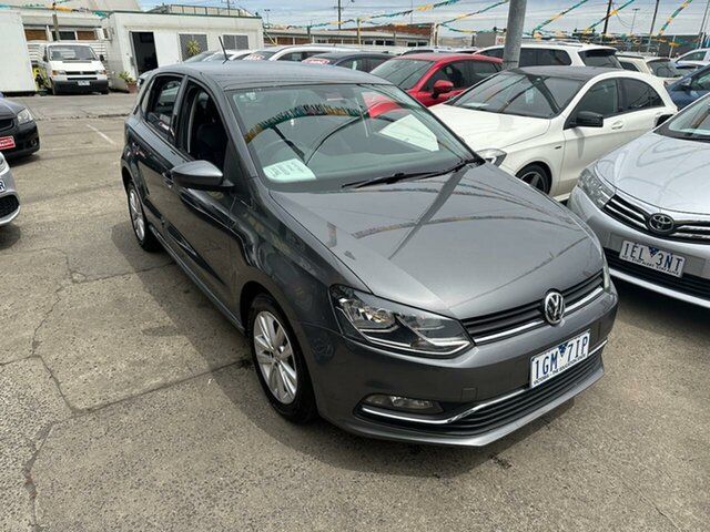 Used Volkswagen Polo 6R MY16 81TSI DSG Comfortline Maidstone, 2016 Volkswagen Polo 6R MY16 81TSI DSG Comfortline Grey 7 Speed Sports Automatic Dual Clutch