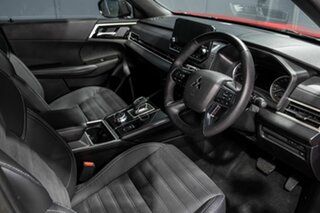 2023 Mitsubishi Outlander ZM MY23 LS Black Edition 7 Seat (2WD) Red 8 Speed CVT Auto 8 Speed Wagon