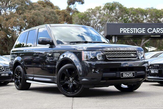 Used Land Rover Range Rover Sport L320 MY13.5 HSE Luxury Black Balwyn, 2013 Land Rover Range Rover Sport L320 MY13.5 HSE Luxury Black Grey 6 Speed Sports Automatic Wagon