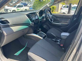 2018 Mitsubishi Triton MQ MY18 Blackline Double Cab Grey 5 Speed Sports Automatic Utility