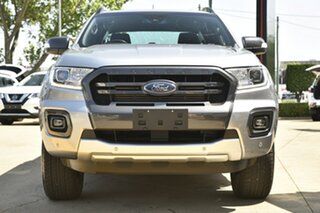 2021 Ford Ranger PX MkIII 2021.25MY Wildtrak Silver 10 Speed Sports Automatic Double Cab Pick Up