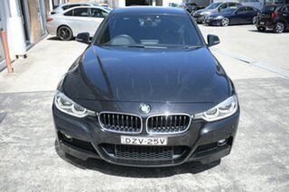 2018 BMW 3 Series F30 LCI 330i M Sport Black 8 Speed Sports Automatic Sedan