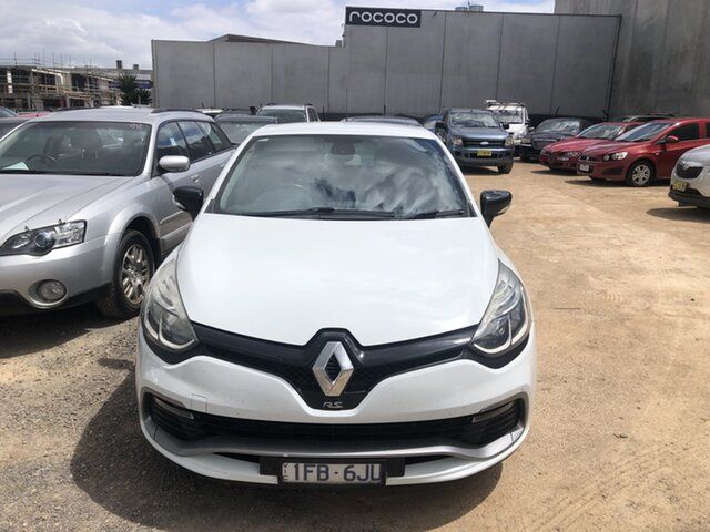 Used Renault Clio X98 R.s. 200 Sport Hoppers Crossing, 2015 Renault Clio X98 R.s. 200 Sport White 6 Speed Automatic Hatchback