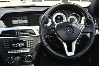2013 Mercedes-Benz C-Class C204 MY13 C180 BlueEFFICIENCY 7G-Tronic + White 7 Speed Sports Automatic