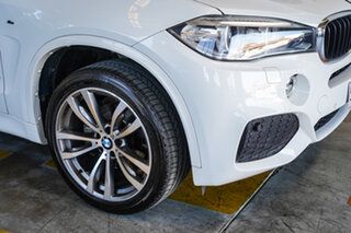 2015 BMW X5 F15 xDrive30d White 8 Speed Sports Automatic Wagon.