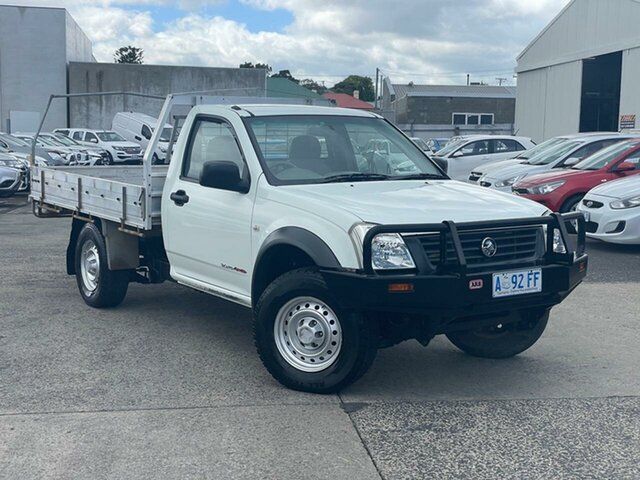 Used Holden Rodeo RA DX Moonah, 2003 Holden Rodeo RA DX White 5 Speed Manual Cab Chassis