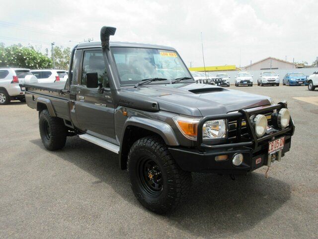 Used Toyota Landcruiser VDJ79R MY13 GXL Winnellie, 2013 Toyota Landcruiser VDJ79R MY13 GXL Grey 5 Speed Manual Cab Chassis