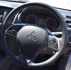 2017 Mitsubishi Triton GLX White Sports Automatic Dual Cab Utility