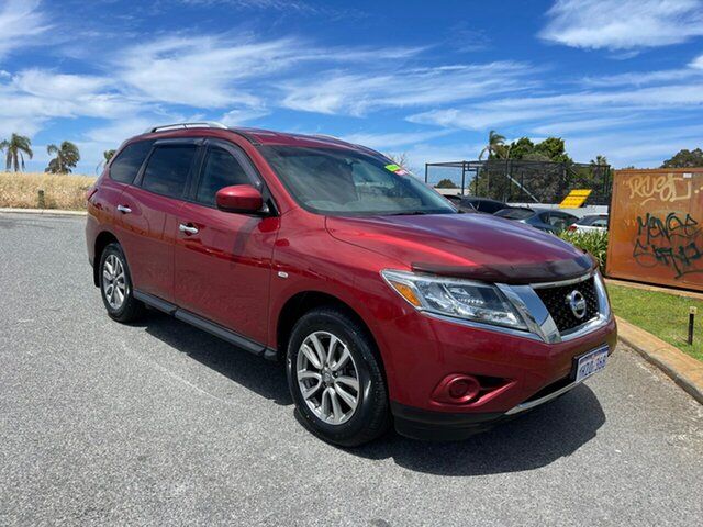 Used Nissan Pathfinder R52 ST (4x2) Wangara, 2014 Nissan Pathfinder R52 ST (4x2) Red Continuous Variable Wagon